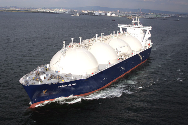 LNG Tanker grand elena Gazprom Газовозы суда. Надежность перевозки